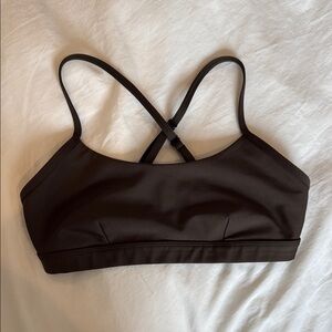 Women's Brown Sports Bra